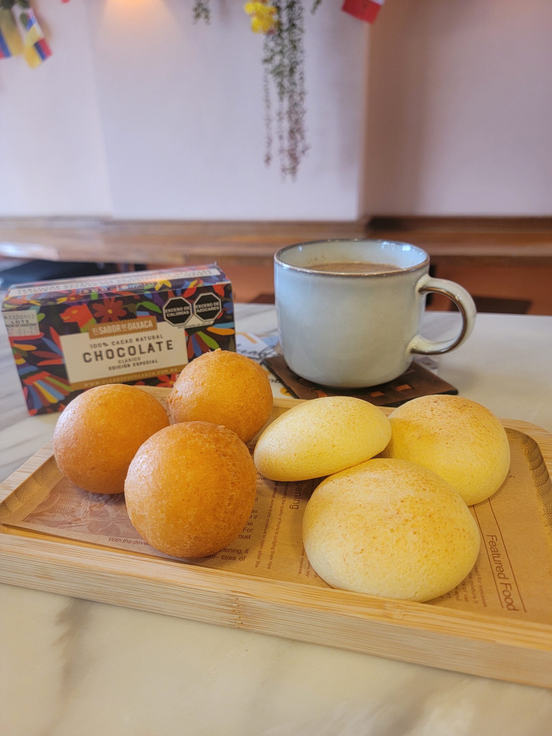 Pandebonos y buñuelos Marimba Restaurant Hong Kong